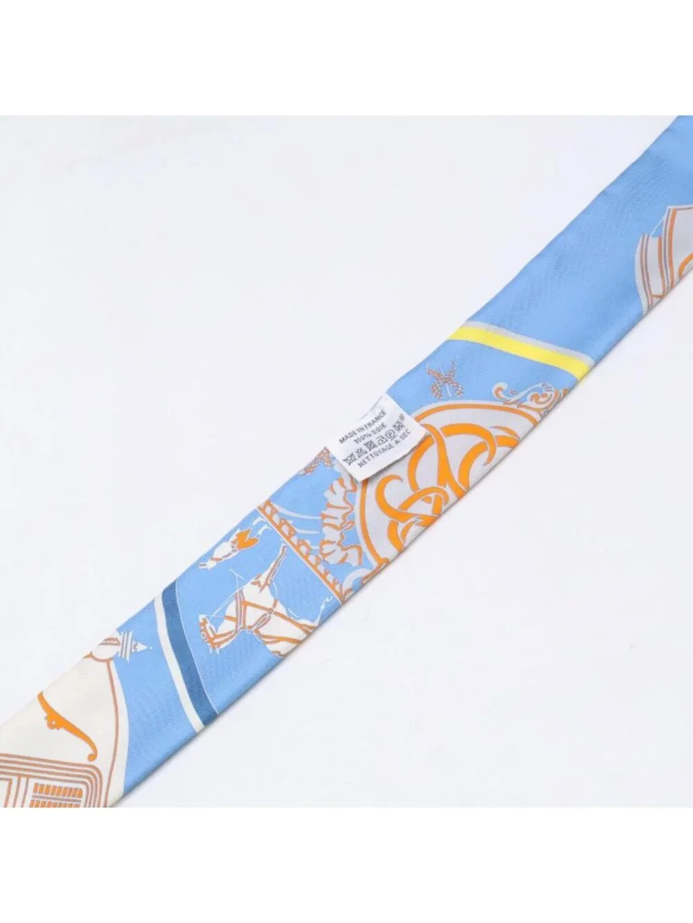 ★SOLD★ Hermes Exlibris Silk Twilly - Picture 6 of 9
